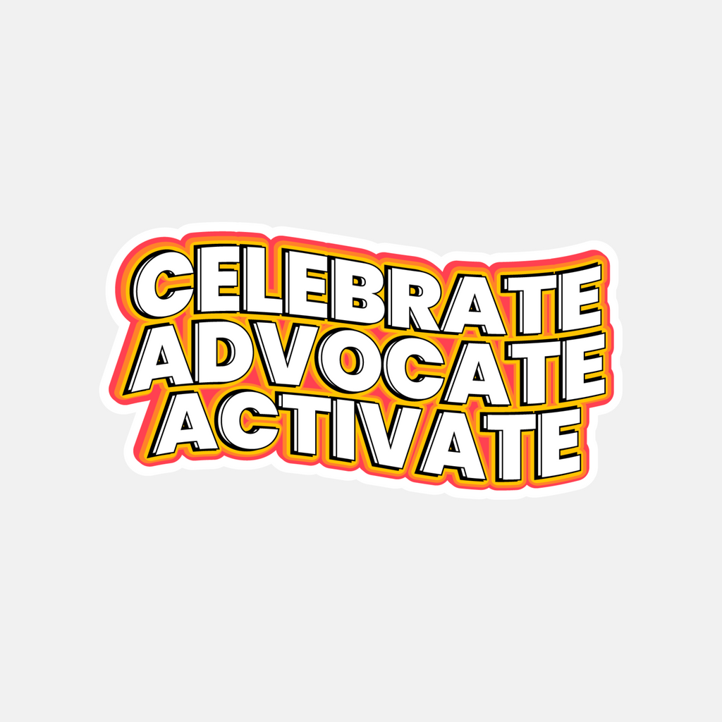 CELEBRATE STICKER